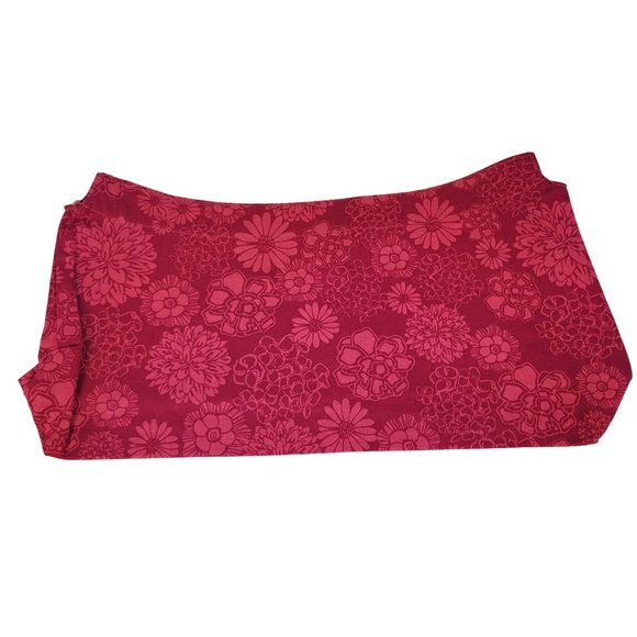 Thirty-One Fitted Purse Skirt Bicolor Floral New In Package - Picture 1 of 2